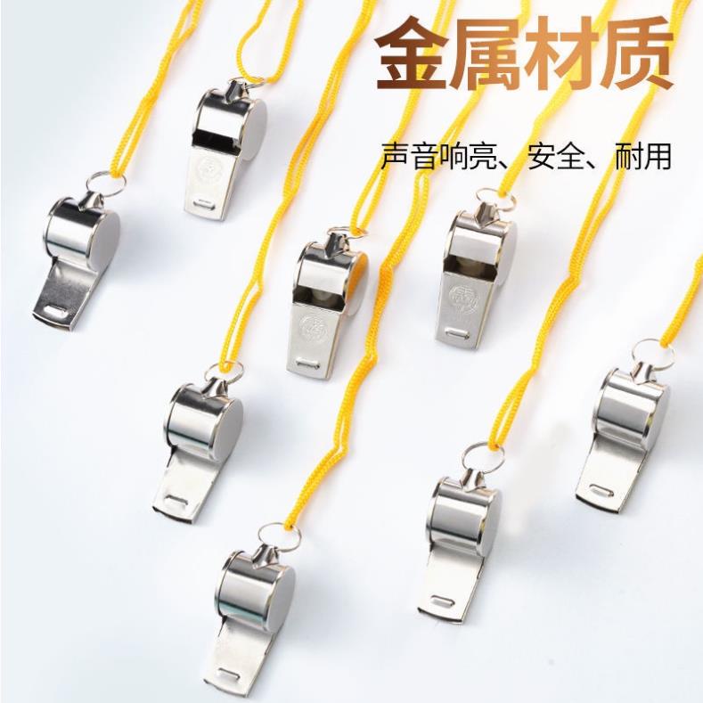Còi Sắt Thể Thao Có Dây Buộc