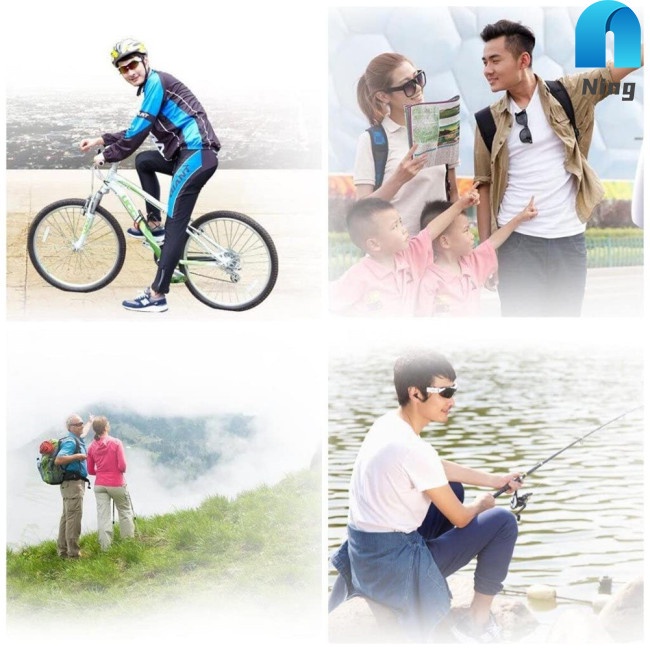 Kính Chống Nắng Phân Cực Không Dây Bluetooth Thích Hợp Lái Xe Thể Thao Ngoài Trời