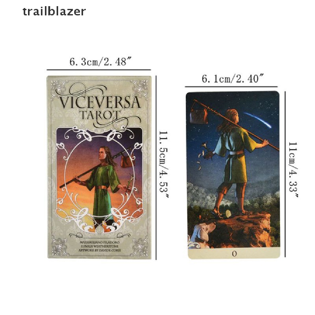 Bộ Bài Tarot trailblazer 78 Lá Áo Thun In Hình Thời Trang Năng Động Cho Nữ