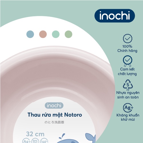 Thau rửa mặt Inochi - Notoro 32 cm