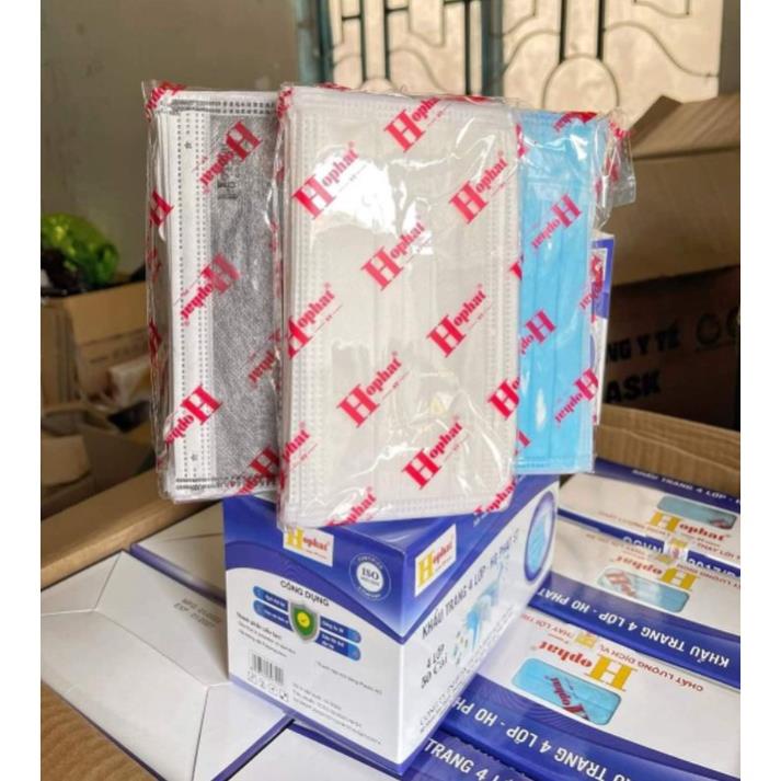 KHẨU TRANG 4 LỚP GKK HỒ PHÁT HỘP 50 CÁI