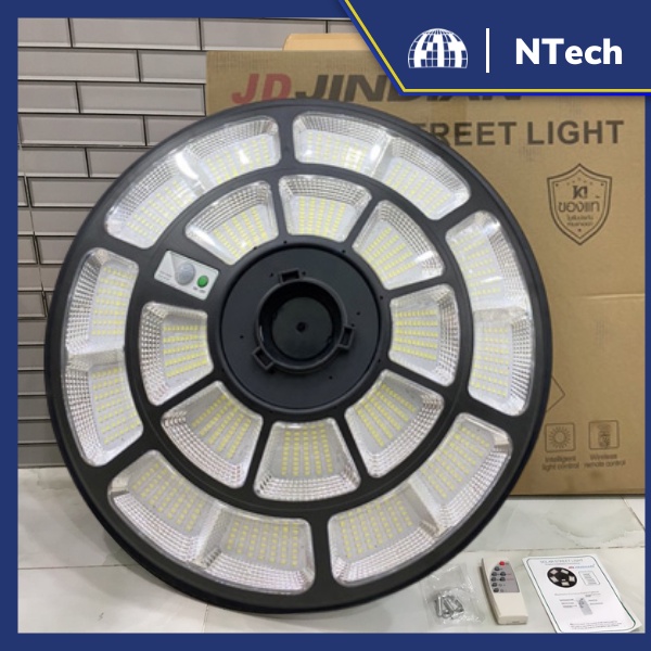 Đèn sân vườn 1000w, đèn đĩa bay năng lượng mặt trời UFO1000  - Công suất 1000W Khung ABS- 908 Chip Led SMD