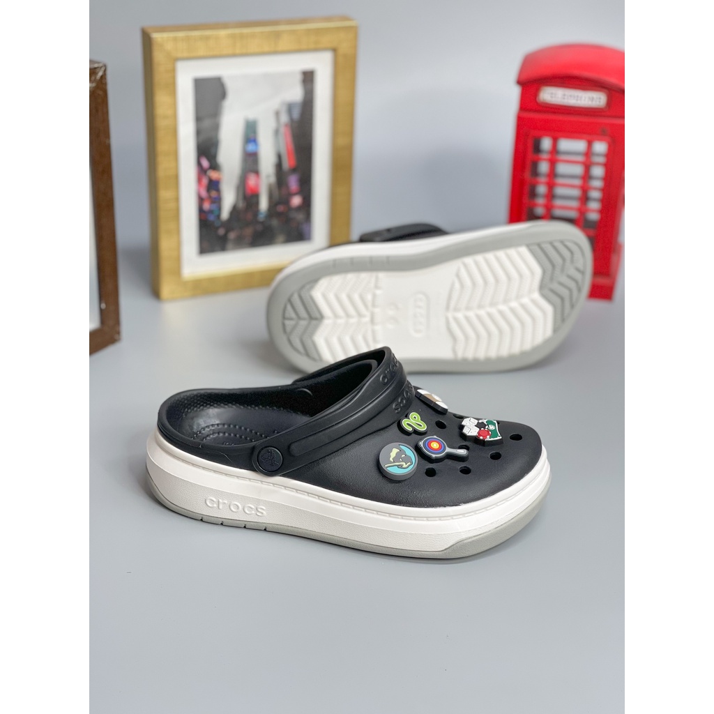 BFF - Dép Cross Band Full Force nam nữ unisex nhiều màu sục retro đế cao 3cm – Tặng 10 Jibbit - Sấu vui vẻ Official