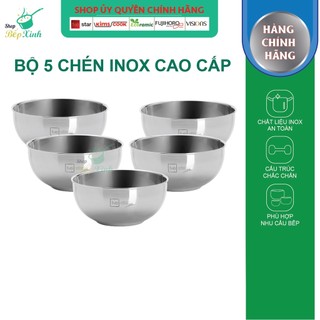 Tô chén , thố trộn Inox 304 FIVESTAR xuất Nhật FSTT001- Tô , chén inox 304 cách nhiệt chống nóng an toàn