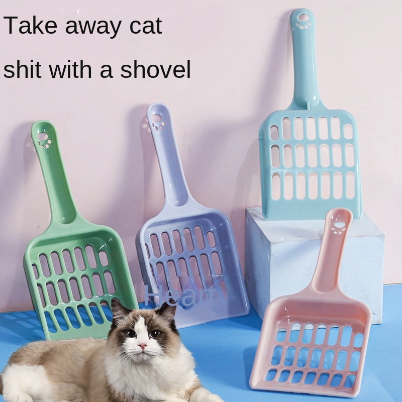 Xẻng Lưới Bằng Nhựa Dùng Đi Vệ Sinh Chống Rơi Cho Mèo