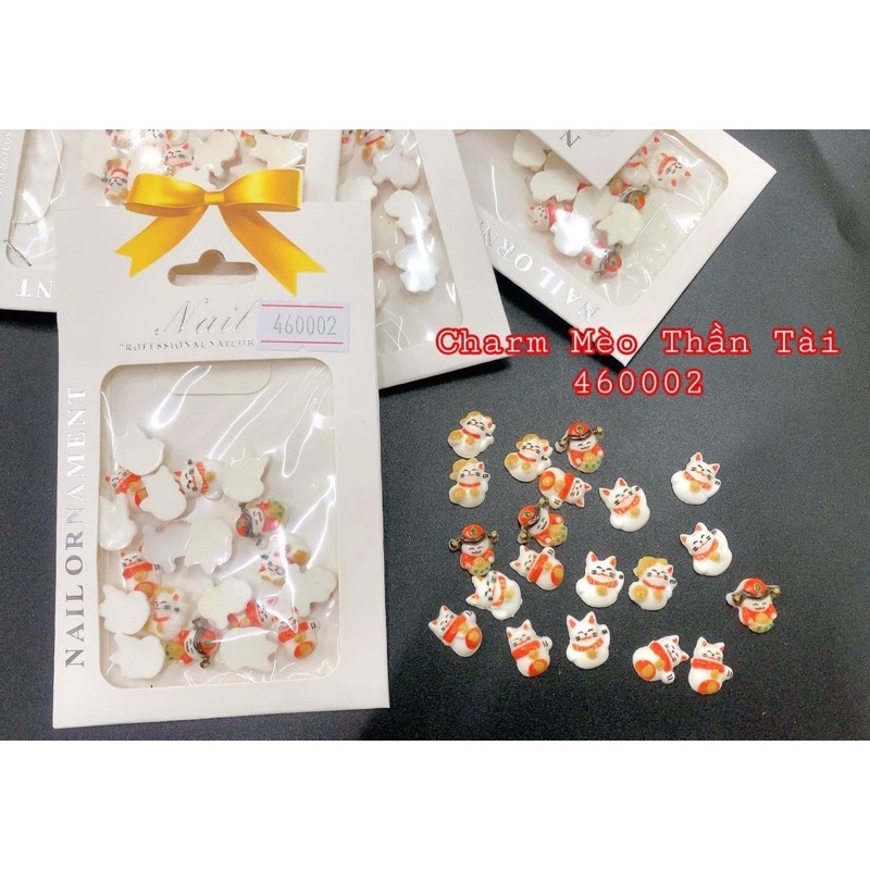 Charm , charm tết trang trí móng mẫu mới