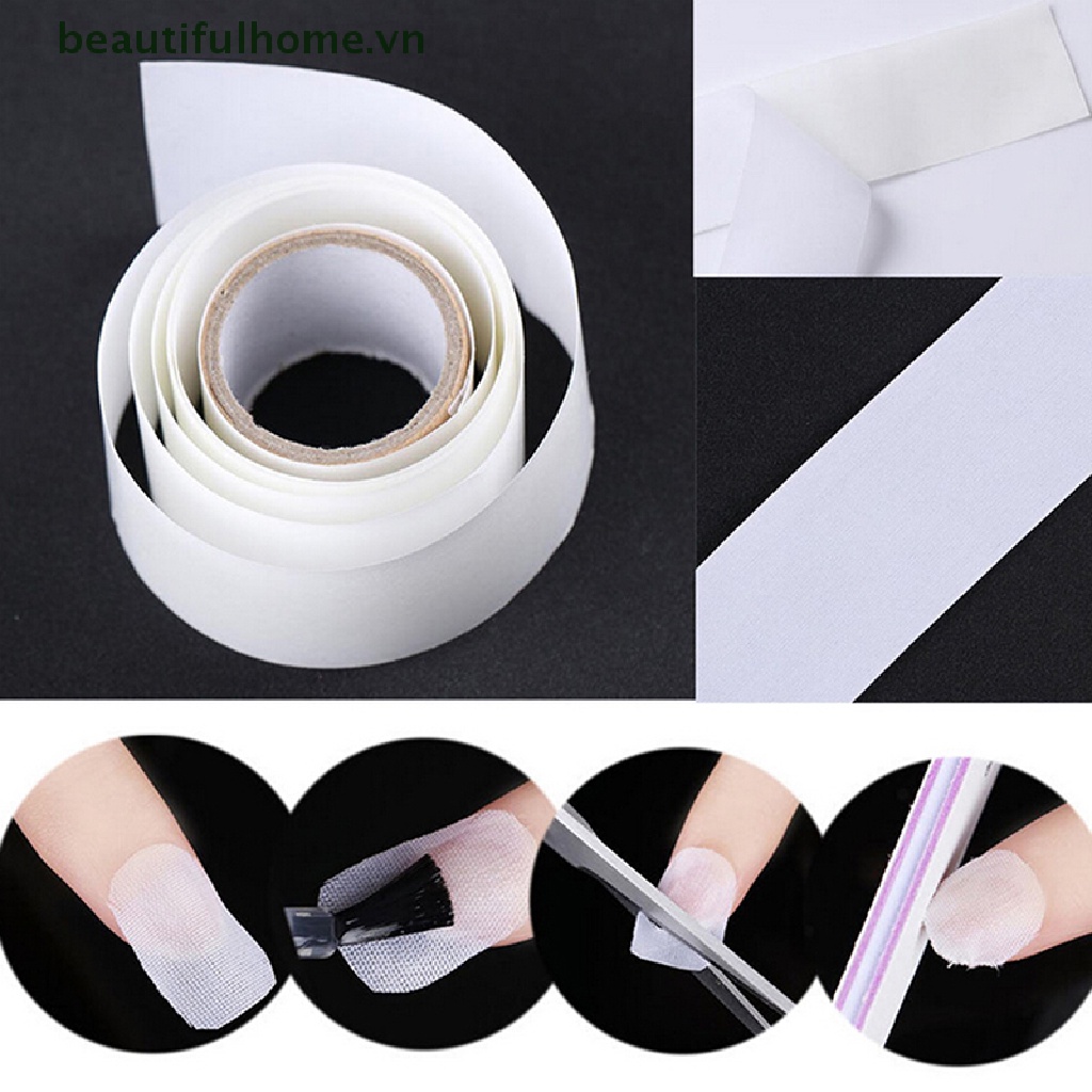 Băng Keo Lụa Thủy Tinh Quấn Bảo Vệ Móng Tay Làm Đẹp Chuyên Dụng
