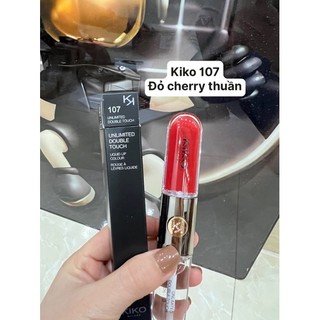 SON KIKO 2 ĐẦU 107 đỏ cherry