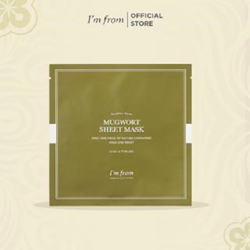 [HÀNG TẶNG KHÔNG BÁN] I'm from sticker mugwort line + 1 I'm From Mặt nạ giấy Mugwort Sheet mask 23ml