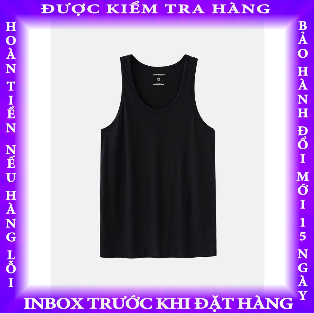 Áo ba lỗ Cotton 100% Coolmate Basics V2 - thương hiệu coolmate trantu