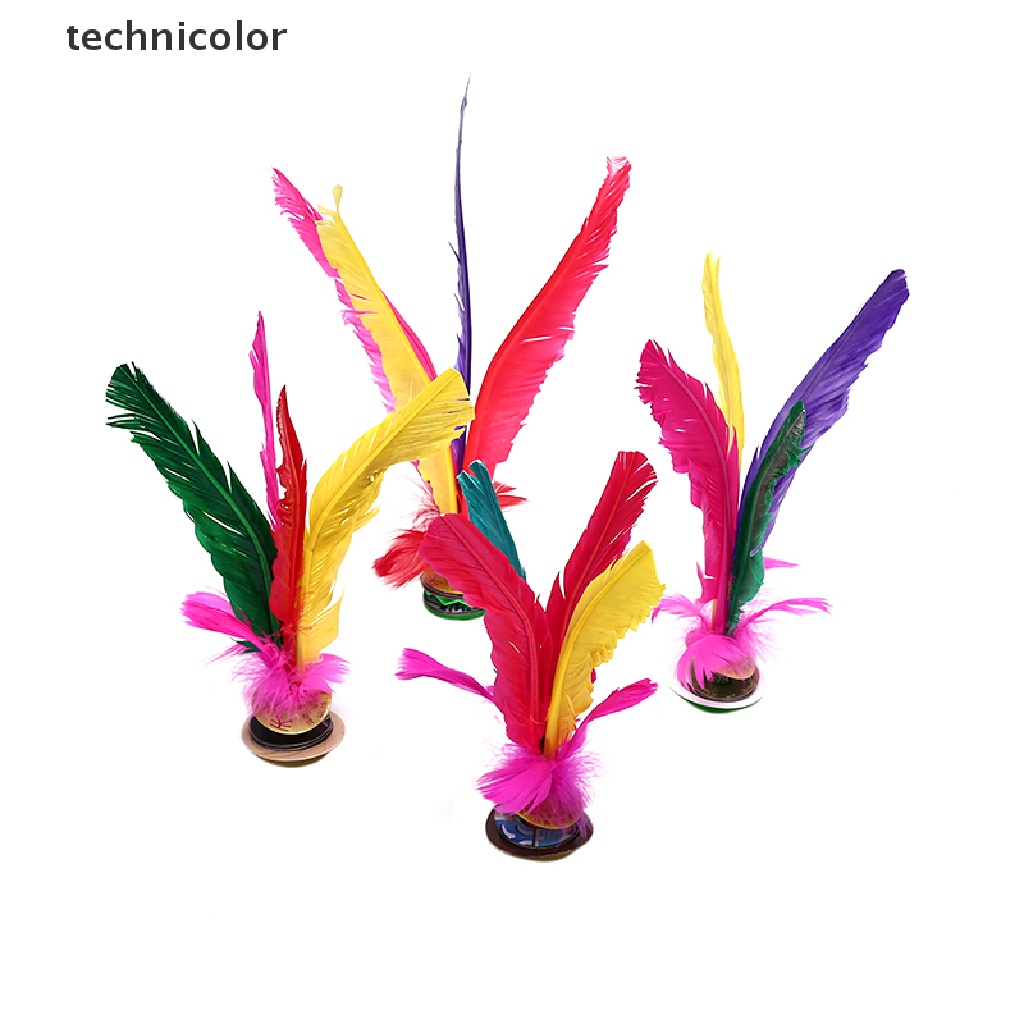 Bánh Xe Lông Ngỗng Cầm Tay Kỹ Thuật Trung Quốc Jianzi Đá Cầu Lông Ngỗng Sang Trọng Tập Thể Dục Tyg Tygg