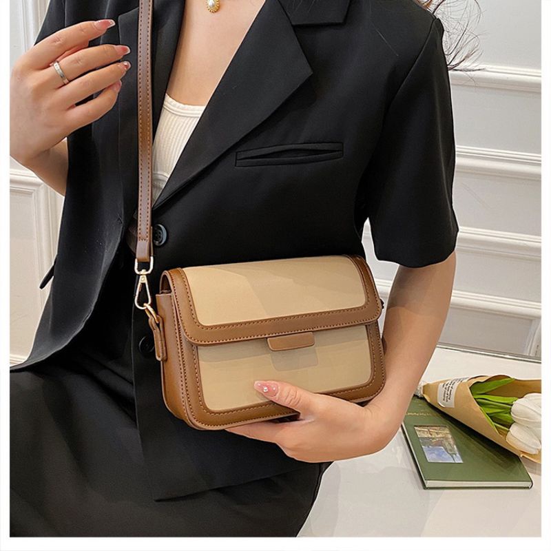 Túi xách nữ đeo chéo đẹp cao cấp sắc basic dễ phối đồ phong cách Hàn Quốc