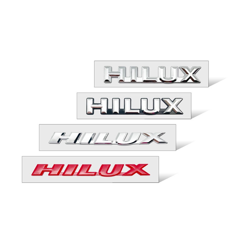 Logo 3D Bằng Nhựa ABS Trang Trí Xe Hơi Toyota HILUX