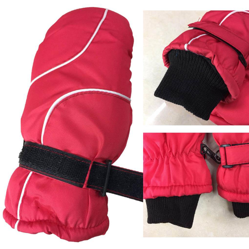 Vỏ Bọc Găng Tay Trượt Tuyết Màu Trơn Giữ Ấm Mùa Đông Dành Cho Trẻ Em
