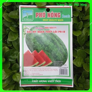 Hạt Giống Dưa Hấu F1 Hắc Mỹ Nhân Thủy Lôi PN-18 Phú Nông - Gói 1g