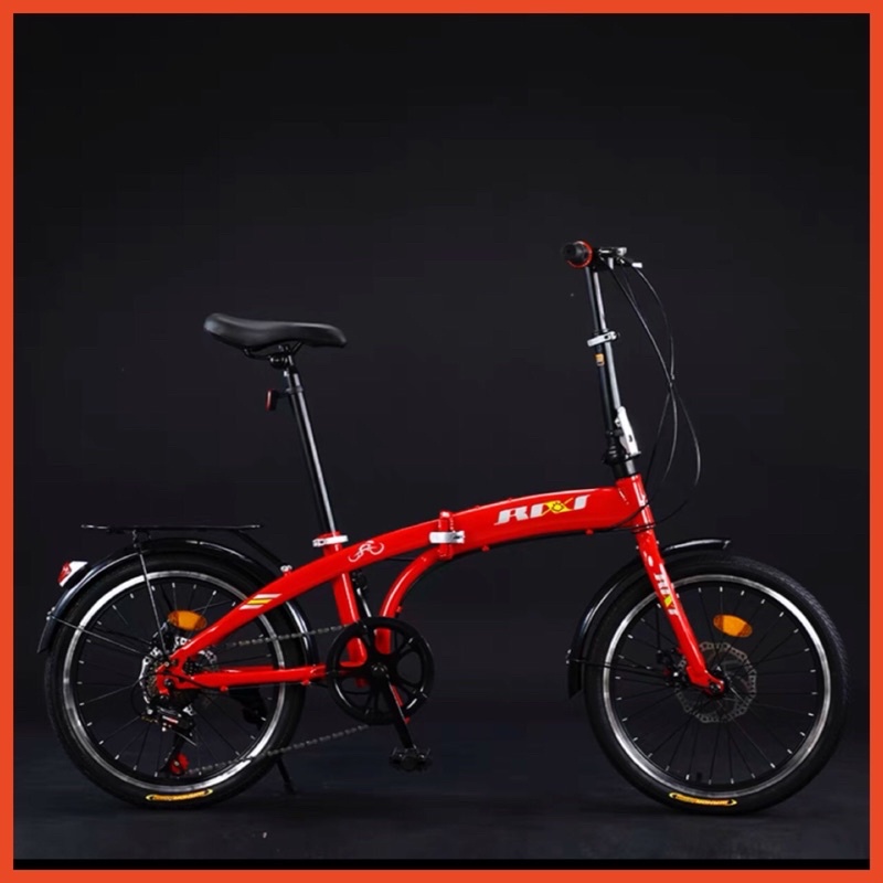 Xe Đạp Gấp 20 icnh, Xe Đạp Số Siêu Nhẹ