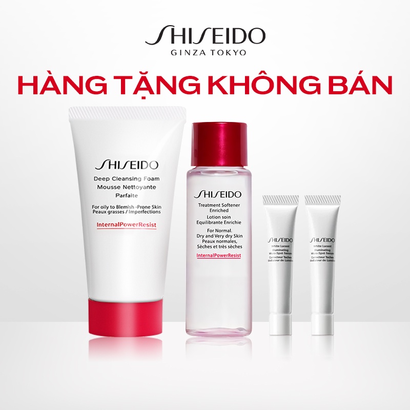  Bộ quà tặng Shiseido 
