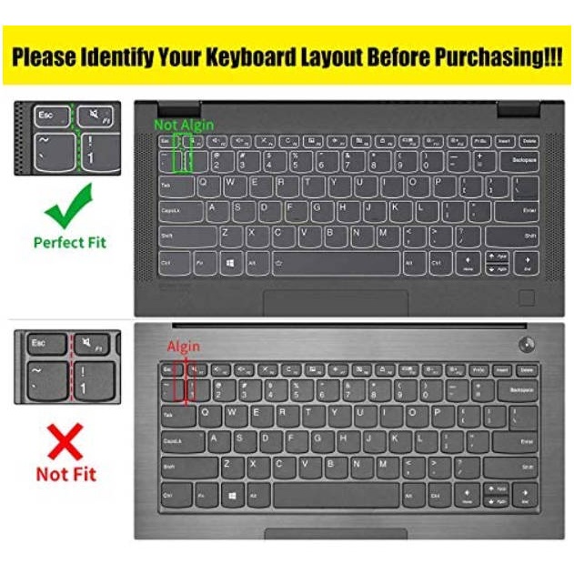 Ốp Silicone Bảo Vệ Bàn Phím Cho LENOVO YOGA DUET 7 13IML05 13IML05 13IML05 7I 13Il6 13 inch