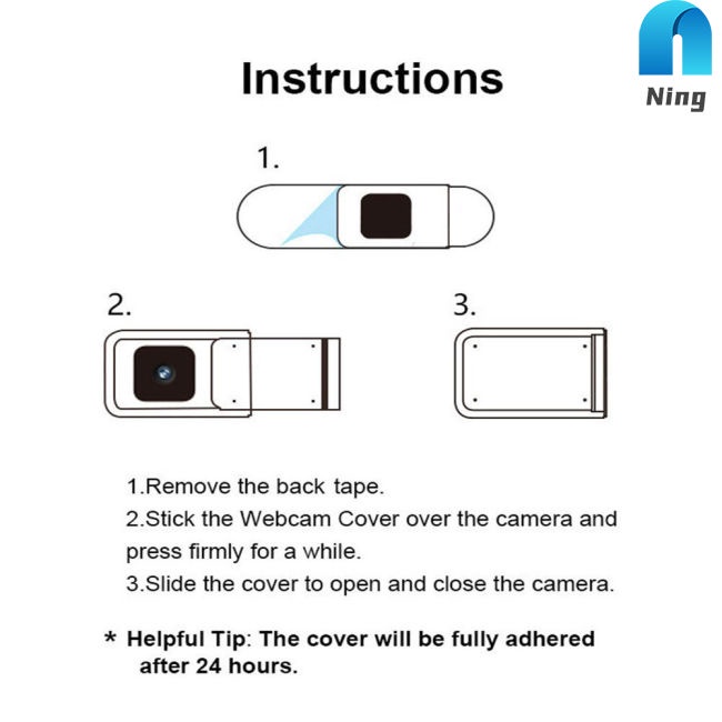 Vỏ Bọc Bảo Vệ Webcam Chống Kẹp Thông Dụng