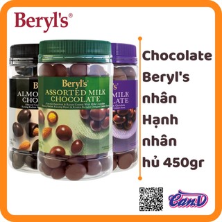 Chocolate Beryl's nhân Hạnh nhân hủ 450gr