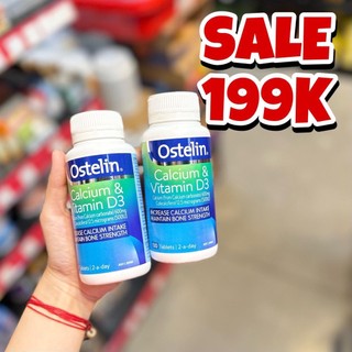 Viên canxi & vitamin d3 ostelin úc 130viên