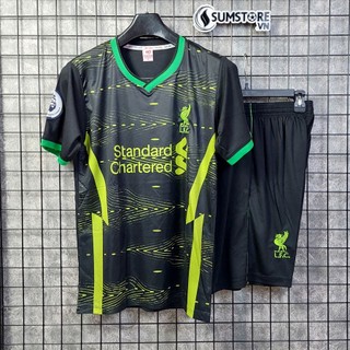 Áo bóng đá CLB Liverpool Đen VP - Đồ đá banh cực chất 2021 2022