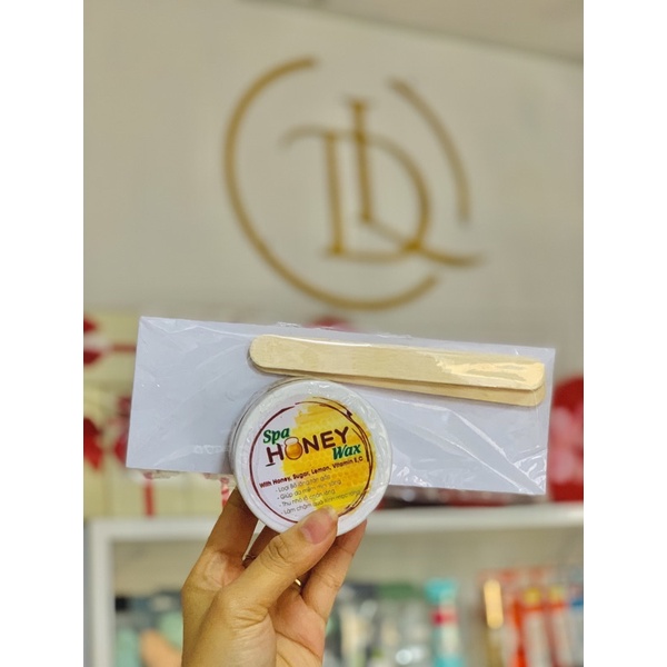 Sáp wax lông Honey 100% từ thiên nhiên Cam Kết chính hãng