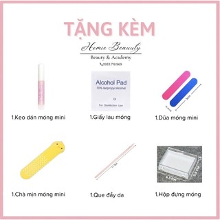 (Set 6 món ) Nailbox thiết kế bò sữa hot trend