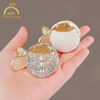 Kẹp Tóc đuôi ngựa kẹp tóc tạo kiểu đuôi ngựa Đính Đá Lấp Lánh Thời Trang Cho Nữ