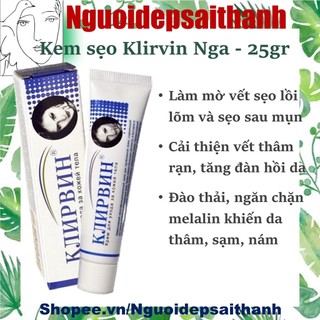 Kem xóa mờ sẹo Nga Klirvin - date mới nhất - Kem sẹo Nga