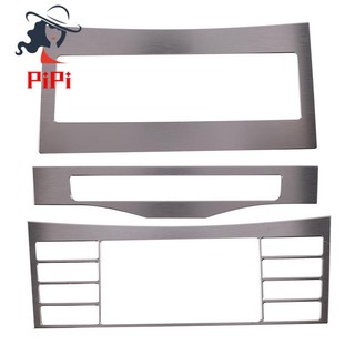 Miếng dán trang trí nút điều khiển máy điều hòa xe hơi mercedes benz e class w212 2009-15