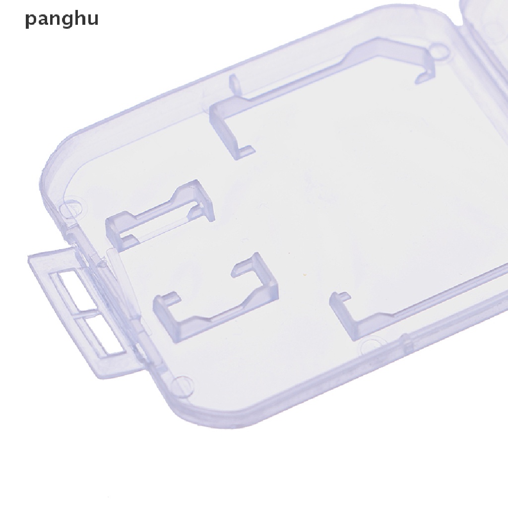 Set 10 Hộp Nhựa Trong Suốt Đựng Thẻ Nhớ Micro SD TF