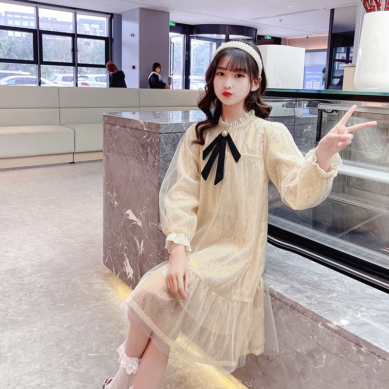 Máy Sản Xuất Fancy Maker Fancy Maker✨Đầm Công Chúa Phong Cách Phương Tây Dễ Thương Thời Trang Xuân Thu Cho Bé Gái