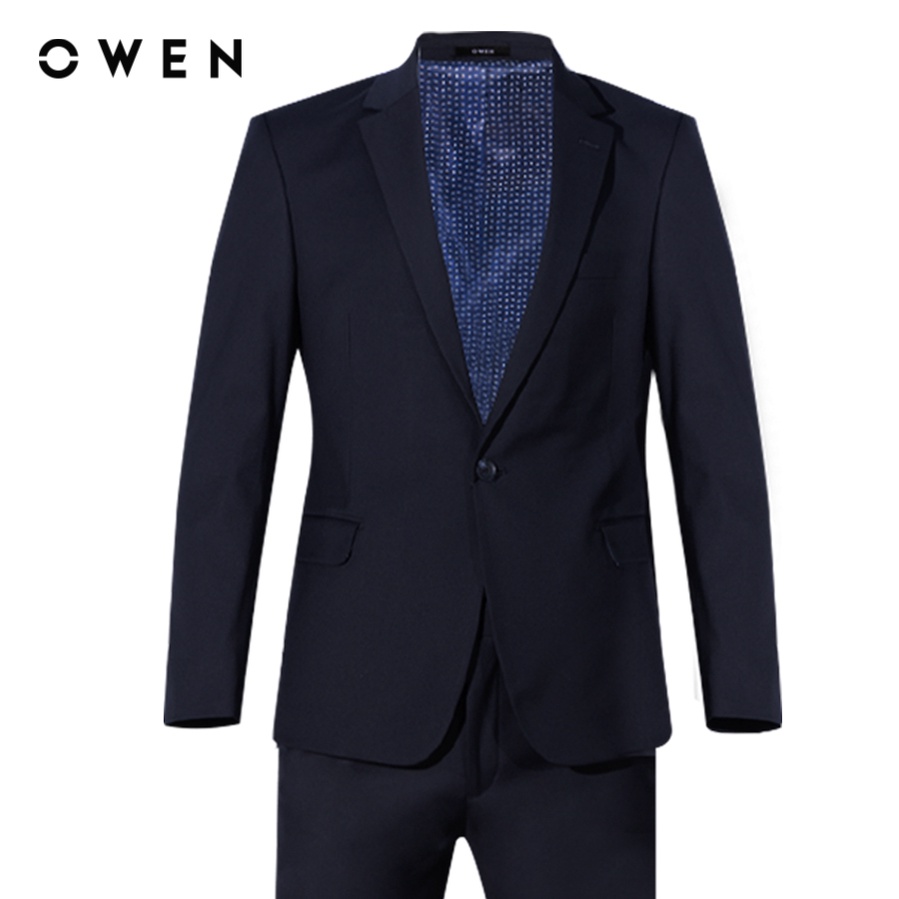 OWEN -Bộ Veston Regular Fit Navy - VES220960