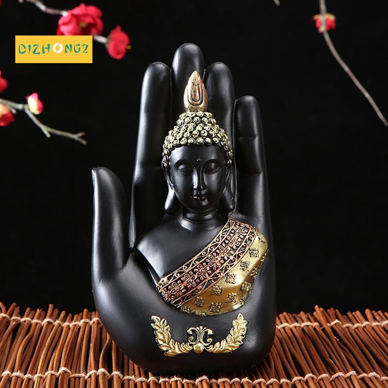 Mô Hình Tượng Phật Thái Lan Trong Lòng Bàn Tay Trang Trí Sân Vườn Ngoài Trời