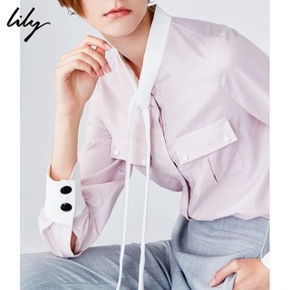 Áo sơ mi hồng Lily