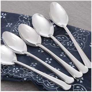 [Set 10 cái] Muỗng inox cao cấp đủ loại - Muỗng nĩa caphe canh soup