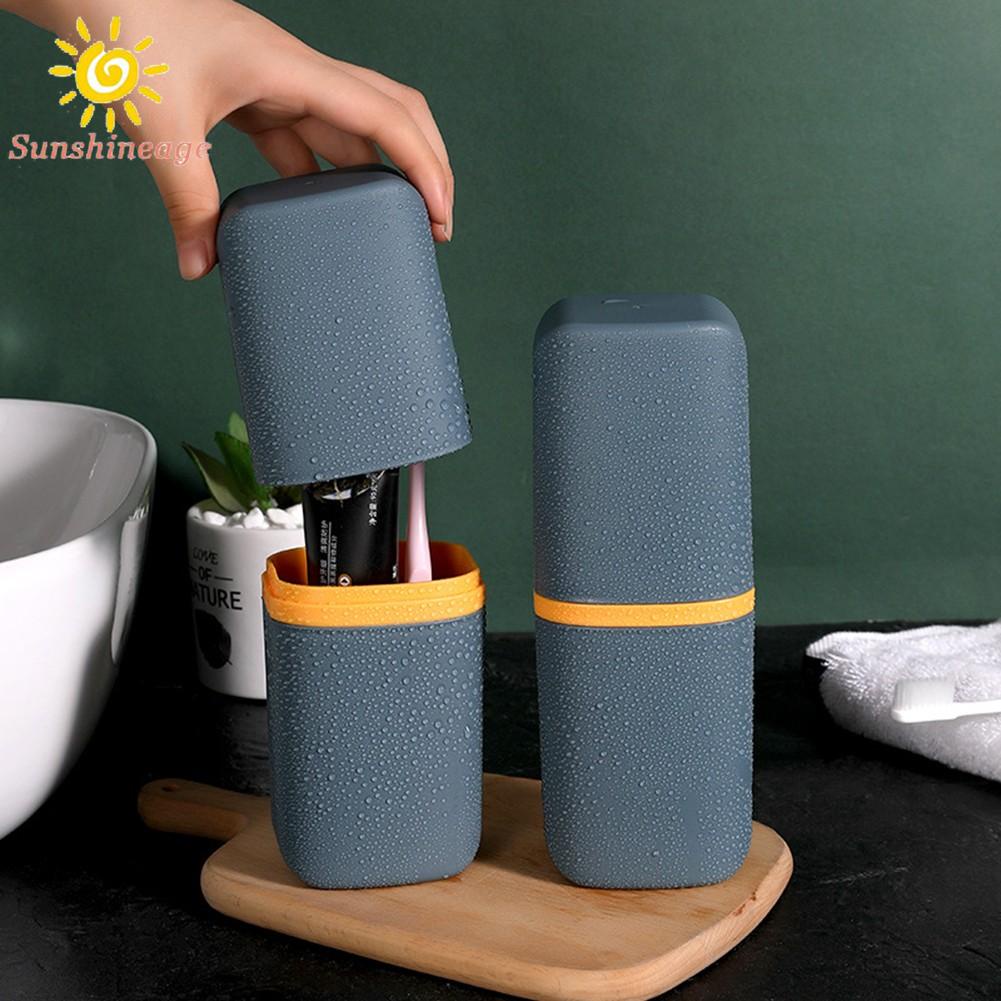 【SUNAGE】1*Portable Travel Camping Toothpaste Case Cover Holder Toothbrush-Box Storage【HOT Fashion】