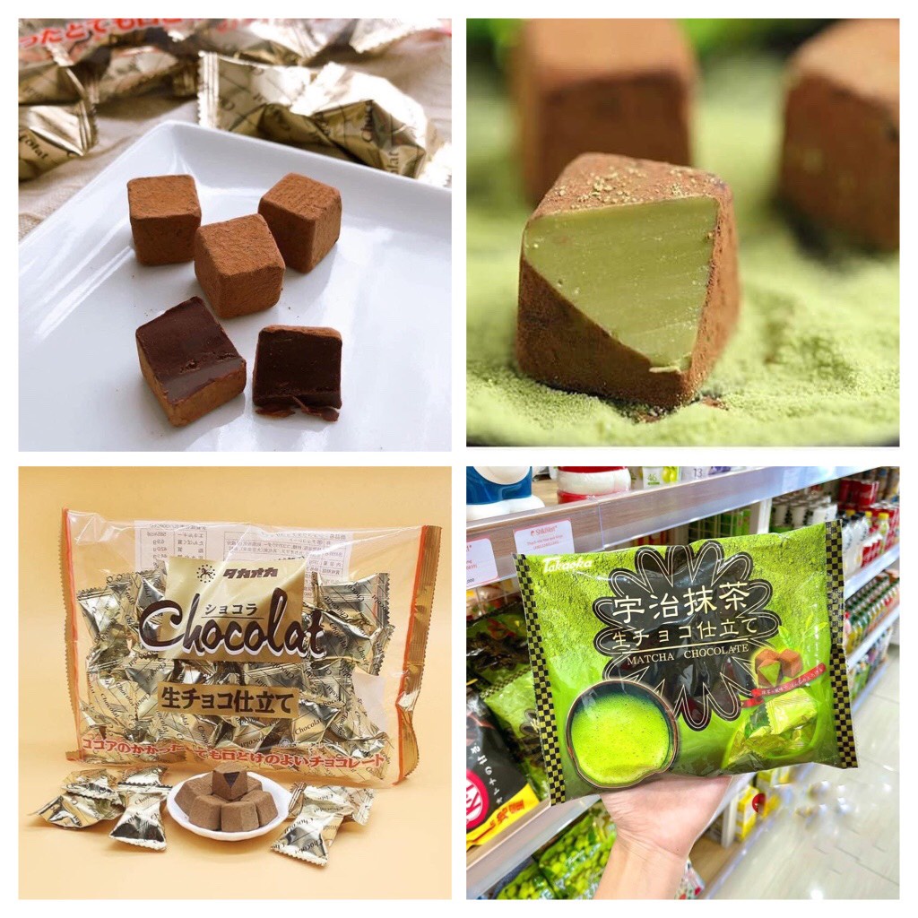 Takaoka Nhật Bản (Nama) - 02 vị Socola & Matcha