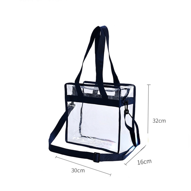 Túi Đựng Mỹ Phẩm Du Lịch Bằng PVC Trong Suốt Chống Thấm Nước Sức Chứa Lớn