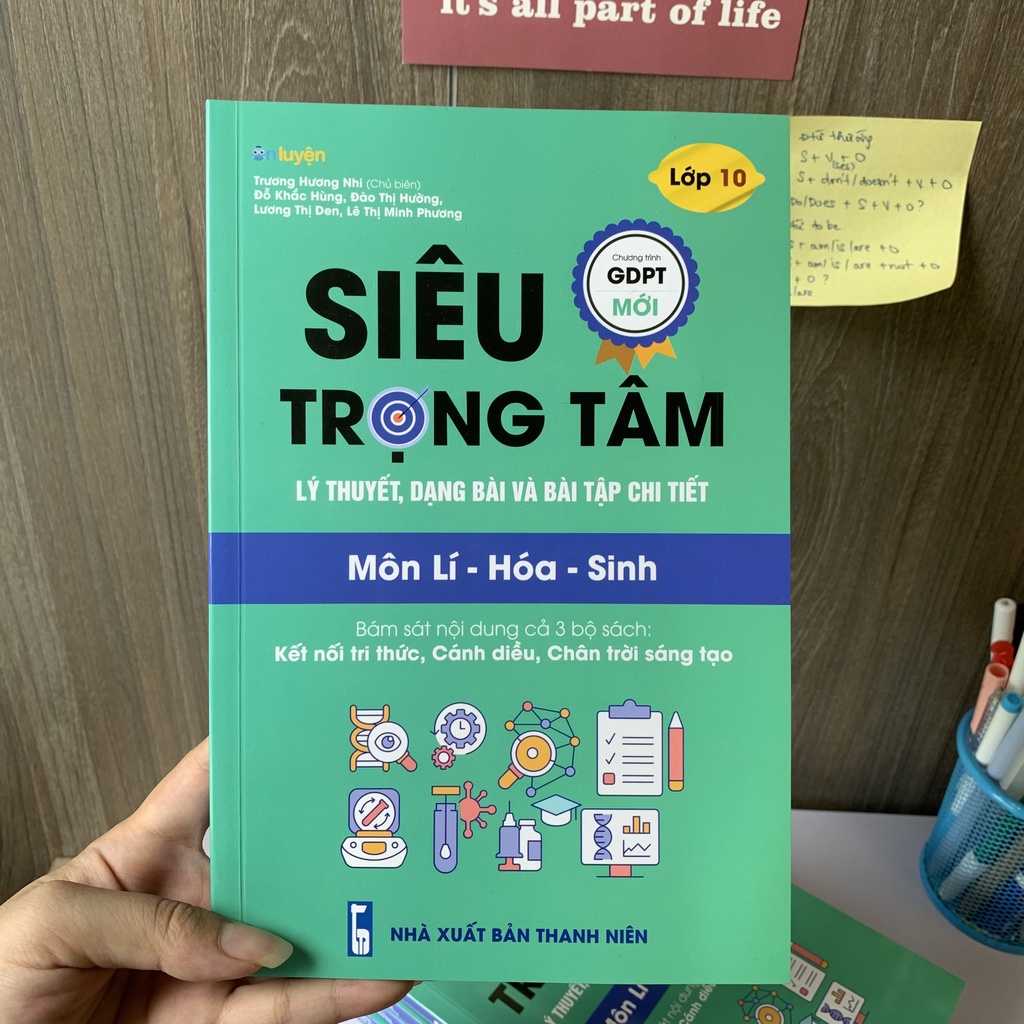 Lớp 10 ctr mới: Combo 4 sách Siêu trọng tâm Toán Văn Anh và Lí Hóa Sinh cả 3 bộ Kết nối, Chân trời, Cánh diều