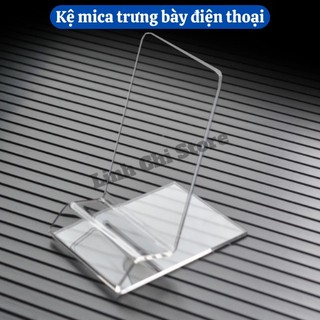 Đế, kệ mica trưng bày điện thoại