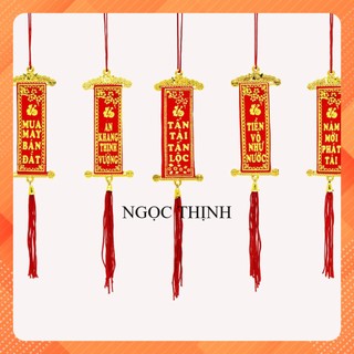 ĐỒ TREO TẾT LIỂN NHÍ KIM TUYẾT 1 BỊCH 10 CÁI