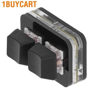 1buycart 2 Keys Red Switch Keyboard Mini USB Mechanical Keypad for Rhythm Games Copy Paste Function
