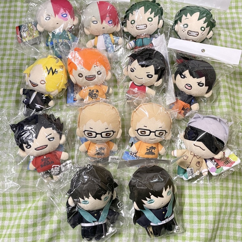 Gấu bông, Nitotan đậu mamemeito MHA JJK KNB Haikyu