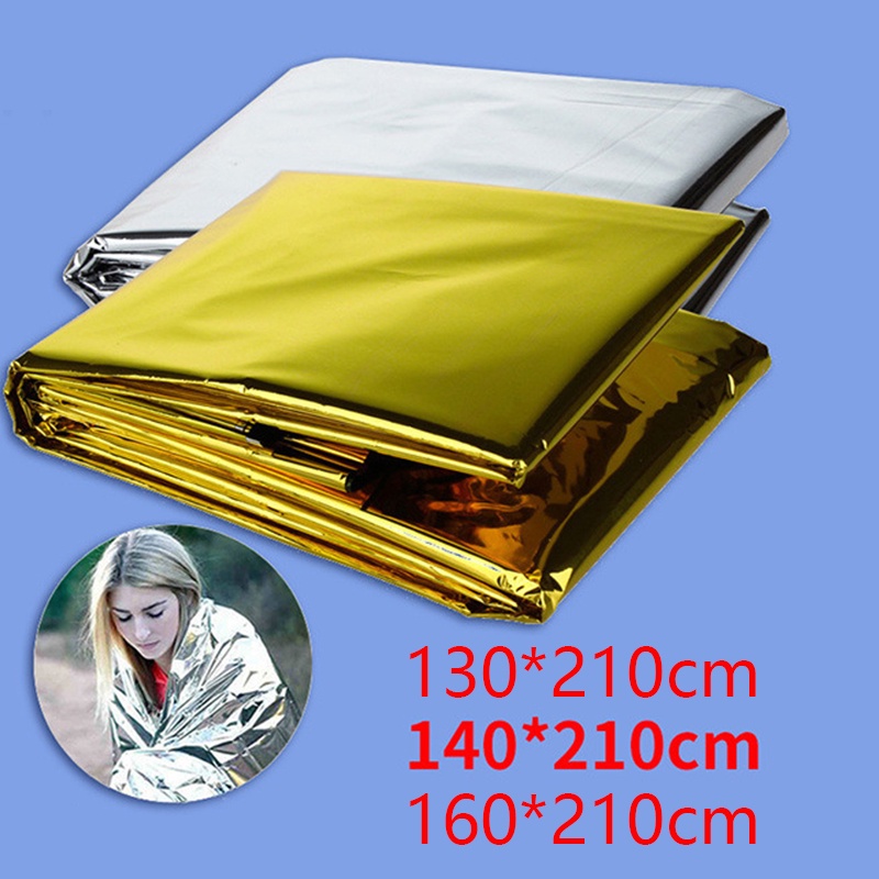 Chăn Cứu Hộ Khẩn Cấp Cách Nhiệt Chống Nắng Chống Gió Chống Thấm Nước