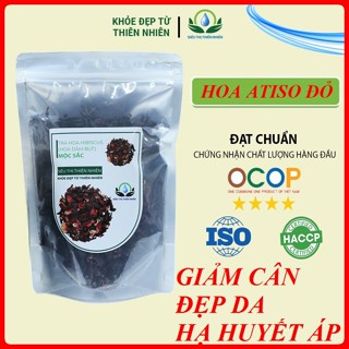 Trà Hoa Bụp Giấm Hibiscus MỘC SẮC, Trà Atiso đỏ giảm cân đẹp da, hạ huyết áp, tăng cường hệ miễn dịch