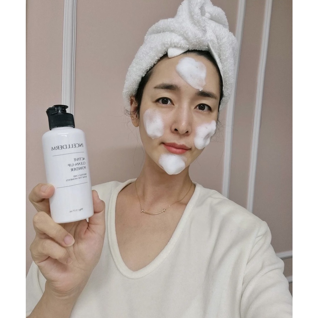 Rữa mặt dạng bột Incellderm Active Clean Up Powder