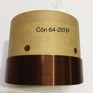 coil (côn) loa bass 64 2 lớp phíp .-Linh kiện thay thế sửa chữa loa