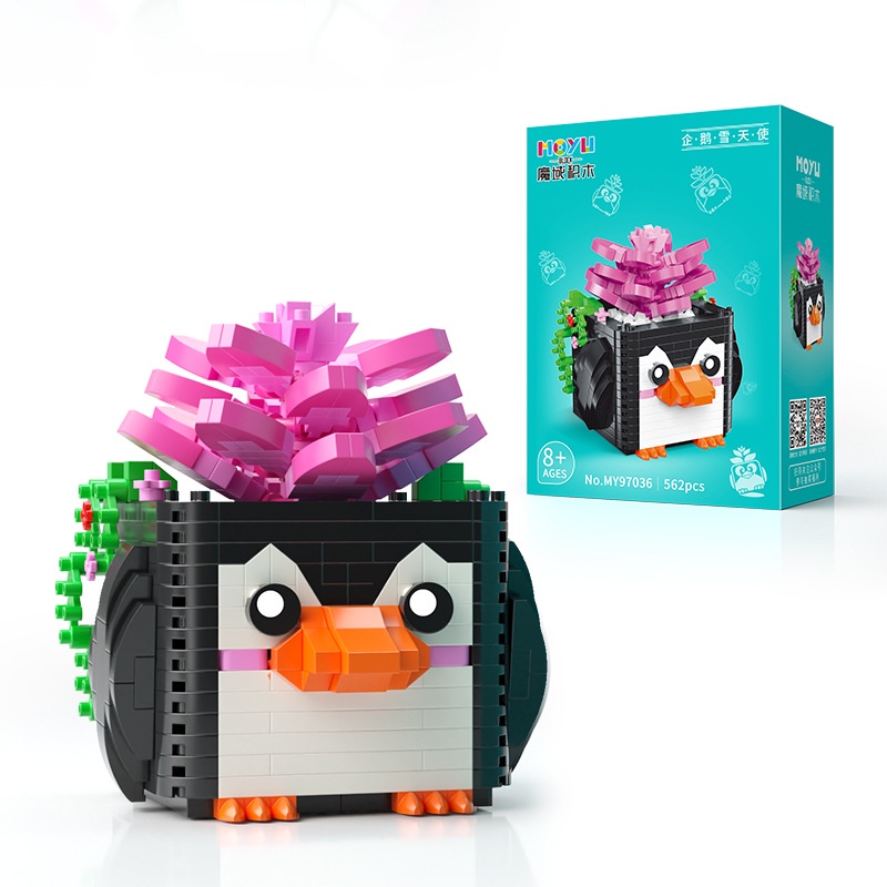 Đồ Chơi Lắp Ráp Mô Phỏng Động Vật Hoạt Hình Dễ Thương Cho Trẻ Em